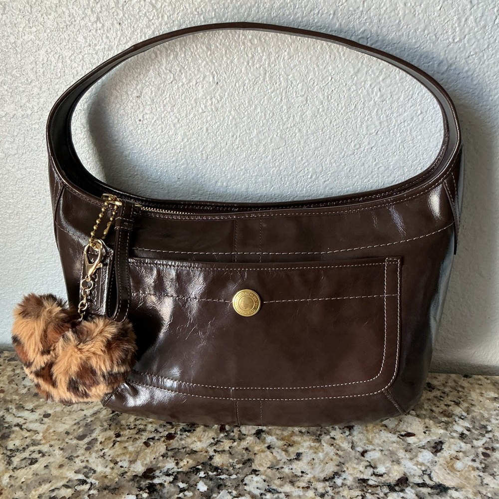 Coach Chocolate Brown Y2K Ergo Shoulder Bag - Picture 2 of 8